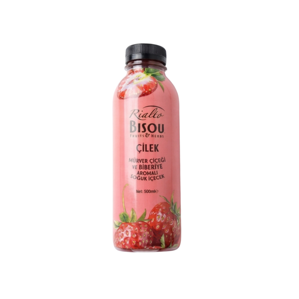 Bisou Çilek & Mürverçiçeği & Biberiye