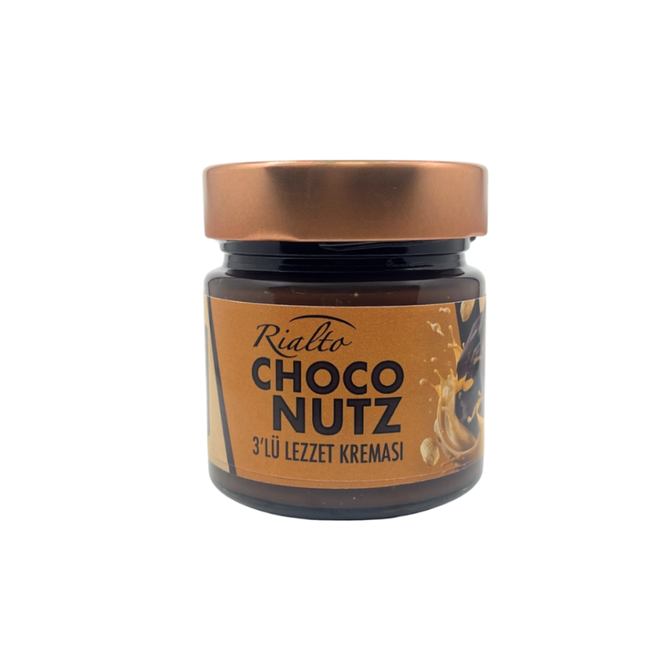 Choconutz Çikolata & Karamel & Yer Fıstığı Ezmesi