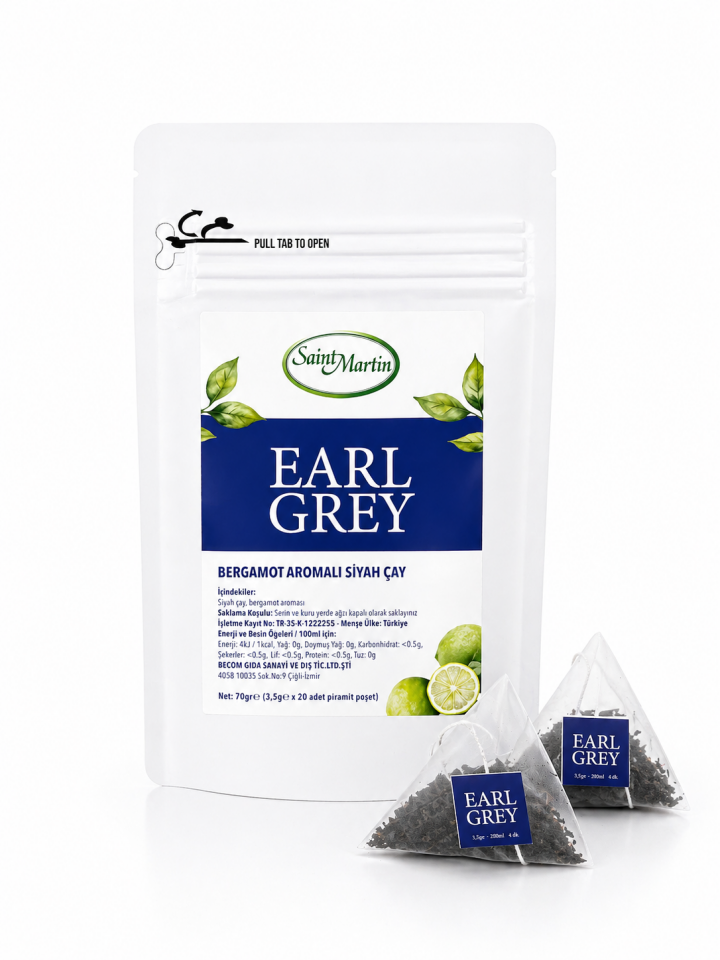 Earl Grey Piramit Poşet Çay