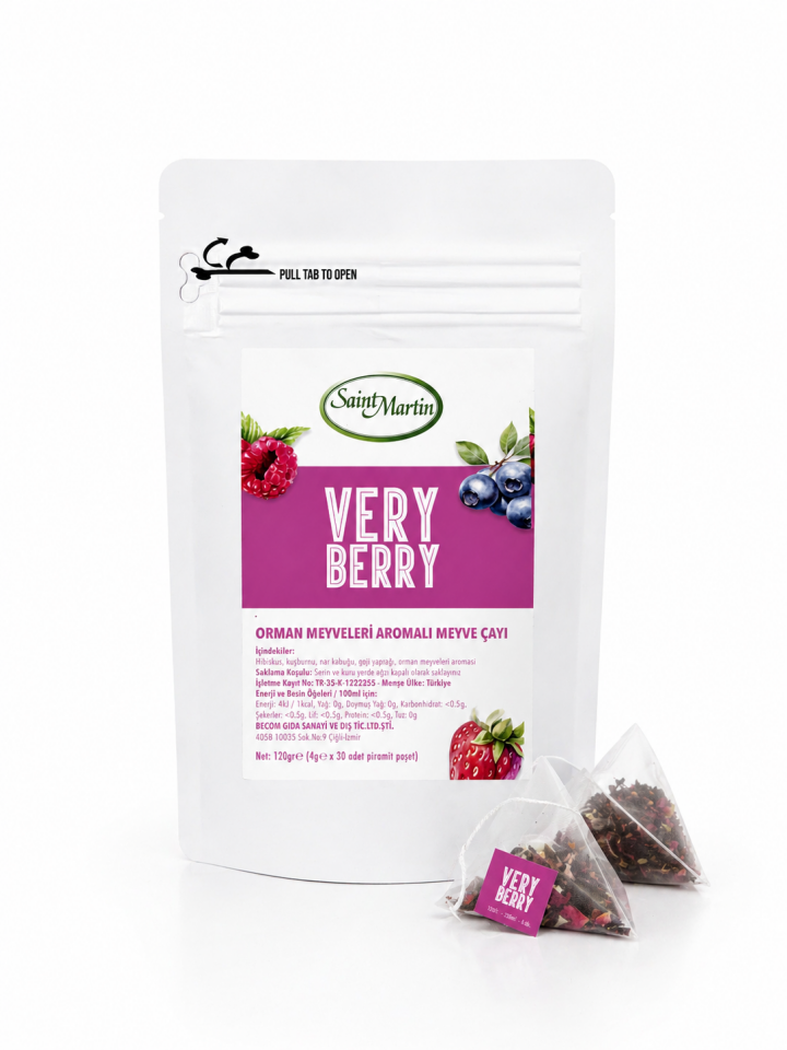Very Berry Piramit Poşet Çay